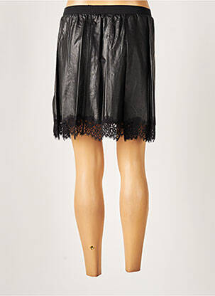 Jupe courte coupe droite noir PATRIZIA PEPE femme