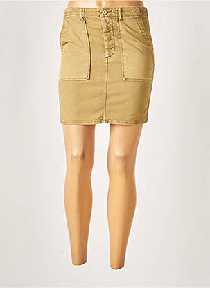 Jupe courte poches vert ACQUAVERDE femme