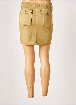 Jupe courte poches vert ACQUAVERDE femme