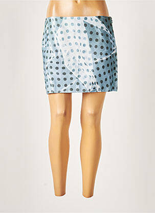Jupe courte taille normale bleu PAUL SMITH femme