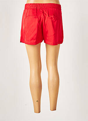 Short coupe fluide taille normale rouge ALLUDE femme