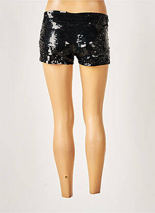 Short fermeture zippée sous rabat avec crochet taille basse noir PATRIZIA PEPE femme