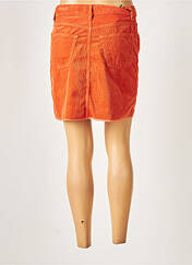 Jupe courte orange ACQUAVERDE pour femme seconde vue