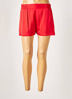 Short rouge ALLUDE pour femme
