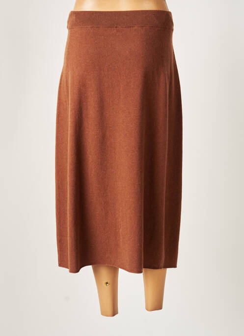 Jupe longue marron FABIANA FILIPPI pour femme
