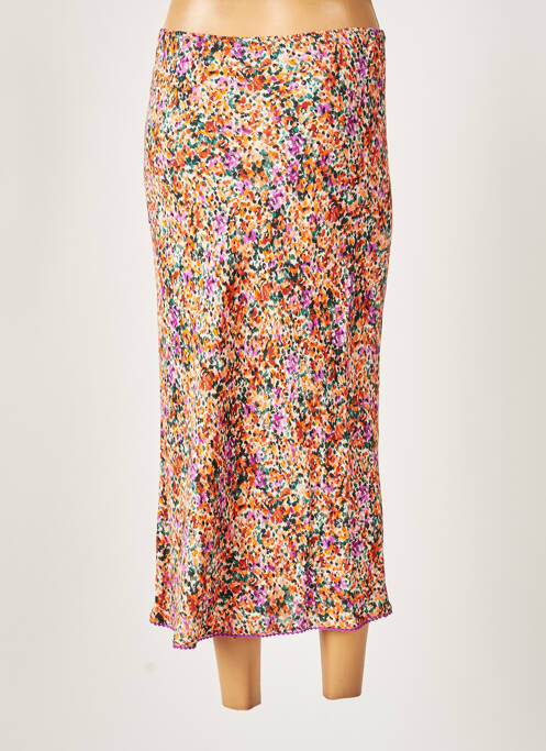 Jupe longue orange SET pour femme