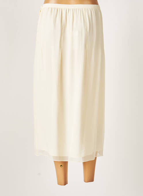 Jupe mi-longue beige CARVEN pour femme