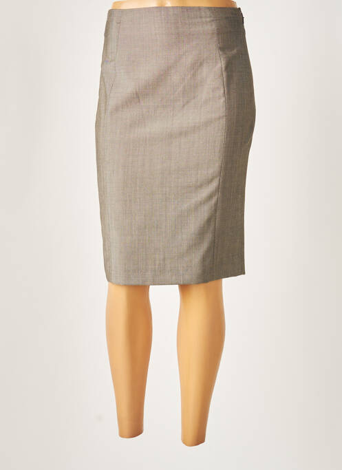 Jupe mi-longue beige PAUL SMITH pour femme