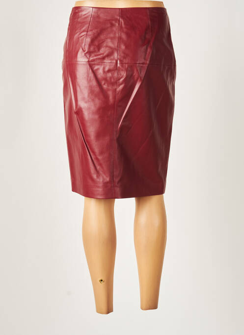 Jupe mi-longue rouge PAULE KA pour femme