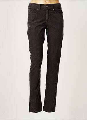 Pantalon slim broderie rivets taille normale noir ARMANI femme