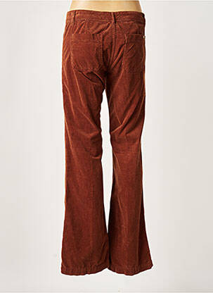 Pantalon flare taille normale taille normale marron ACQUAVERDE femme