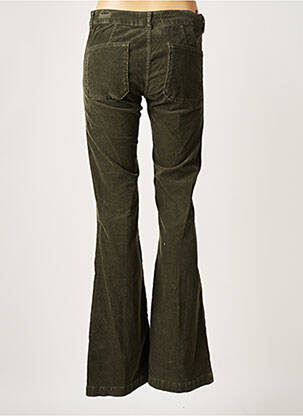 Pantalon flare stretch taille normale vert ACQUAVERDE femme
