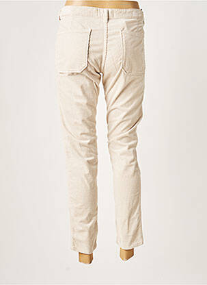 Pantalon 7/8 stretch taille normale beige ACQUAVERDE femme