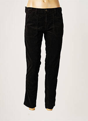 Pantalon 7/8 stretch taille normale noir ACQUAVERDE femme