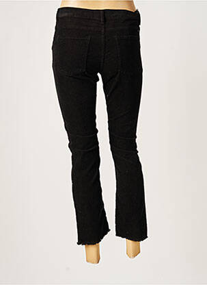 Pantalon 7/8 stretch taille normale noir ACQUAVERDE femme