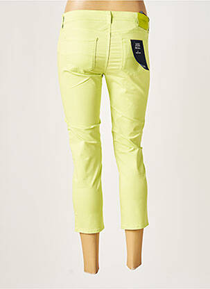 Pantacourt stretch taille normale vert ARMANI femme