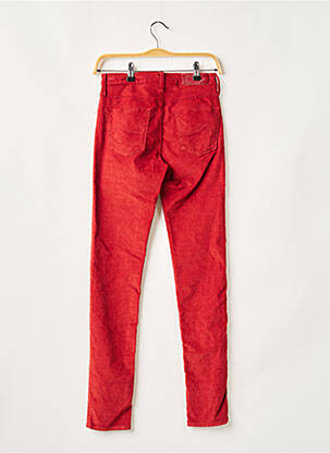 Pantalon slim stretch taille normale rouge JACOB COHEN femme