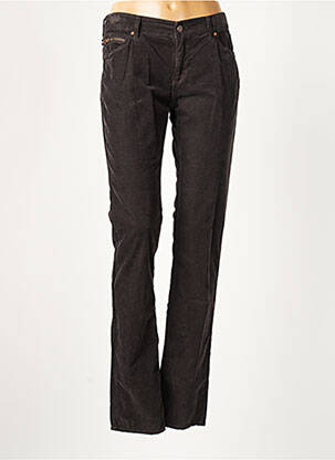 Pantalon slim stretch taille normale noir ARMANI femme
