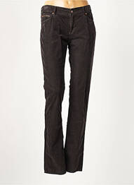 Pantalon slim broderie rivets taille normale noir ARMANI femme