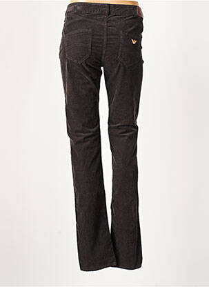 Pantalon slim stretch taille normale noir ARMANI femme