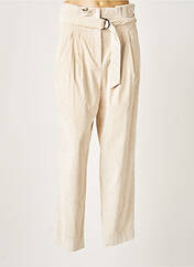 Pantalon chino beige PESERICO pour femme seconde vue
