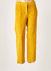 Pantalon chino jaune HARTFORD pour femme seconde vue