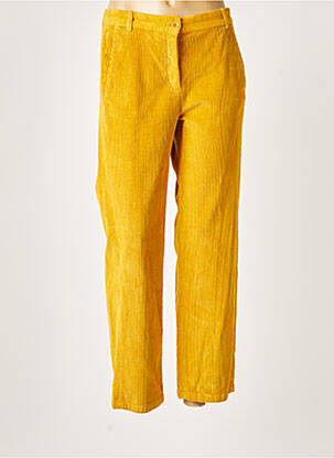Pantalon chino jaune HARTFORD pour femme