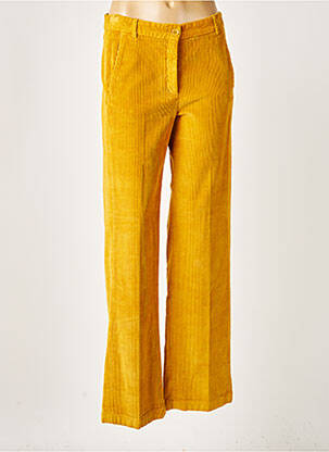 Pantalon large jaune HARTFORD pour femme