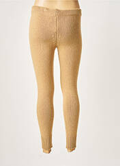 Pantalon slim beige MONCLER pour femme seconde vue