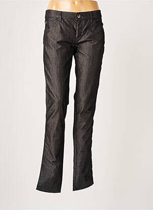 Jeans coupe slim slim taille basse noir ARMANI femme