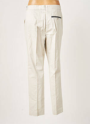Pantalon droit tissage popeline taille normale gris PAUL SMITH BLACK LABEL femme