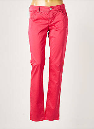 Pantalon slim taille basse taille basse rouge ARMANI femme