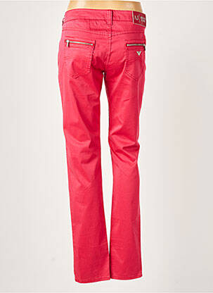 Pantalon slim taille basse taille basse rouge ARMANI femme