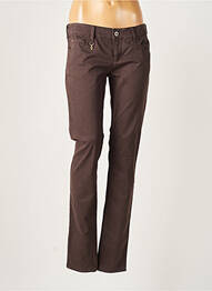 Pantalon slim taille basse taille basse gris ARMANI femme