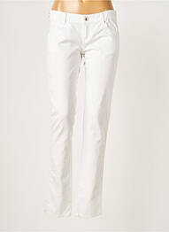 Pantalon slim taille basse taille basse blanc ARMANI femme