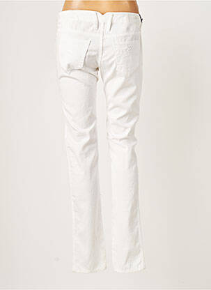 Pantalon slim taille basse taille basse blanc ARMANI femme