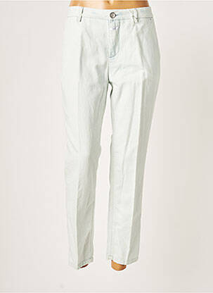 Pantalon 7/8 coupe chino taille normale bleu CLOSED femme