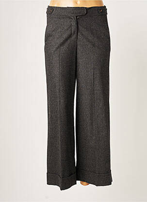 Pantalon 7/8 stretch taille normale gris MAX MARA femme