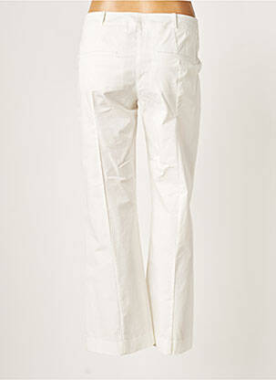 Pantalon large tissage popeline taille basse beige PATRIZIA PEPE femme