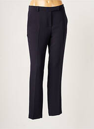 Pantalon 7/8 taille haute taille haute bleu EMMA & ROCK femme