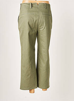 Pantalon 7/8 taille haute taille haute vert PAUL & JOE SISTER femme