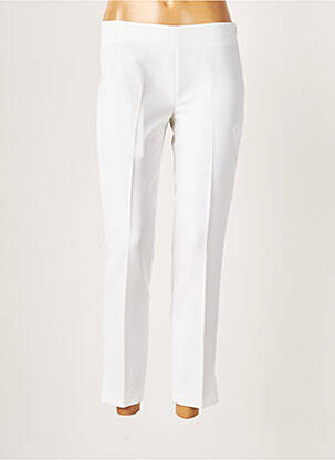 Pantalon 7/8 coupe cigarette taille normale beige ICEBERG femme