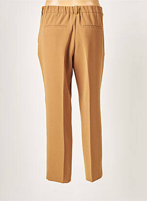 Pantalon 7/8 taille élastique taille normale marron ALBERTO BIANI femme