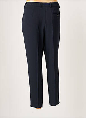 Pantalon 7/8 taille haute taille haute bleu ALBERTO BIANI femme