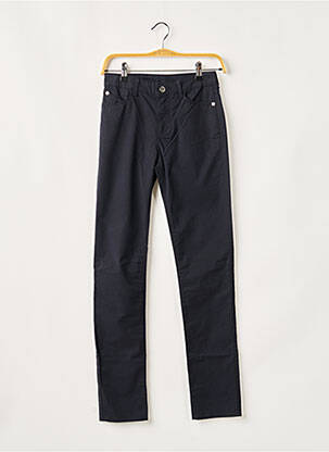 Pantalon slim taille haute taille haute bleu EMPORIO ARMANI femme