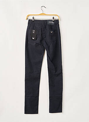 Pantalon slim taille haute taille haute bleu EMPORIO ARMANI femme