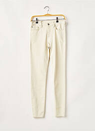 Jeans coupe slim slim taille normale beige ARMANI femme