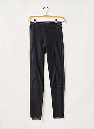 Pantalon 7/8 taille haute taille haute bleu ANNE DELAIGLE femme