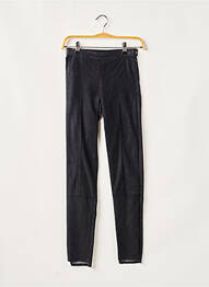 Pantalon 7/8 taille haute taille haute bleu ANNE DELAIGLE femme