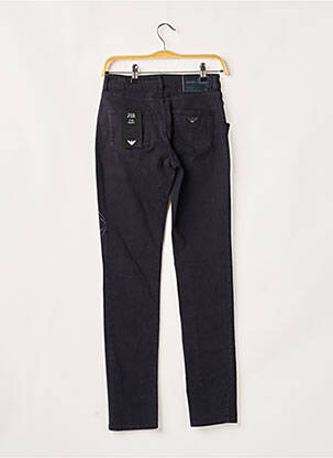 Pantalon slim stretch taille normale bleu EMPORIO ARMANI femme